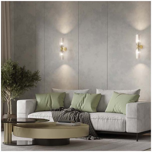 MAYTONI MOD302WL-02CG Antic lampa ścienna złoty