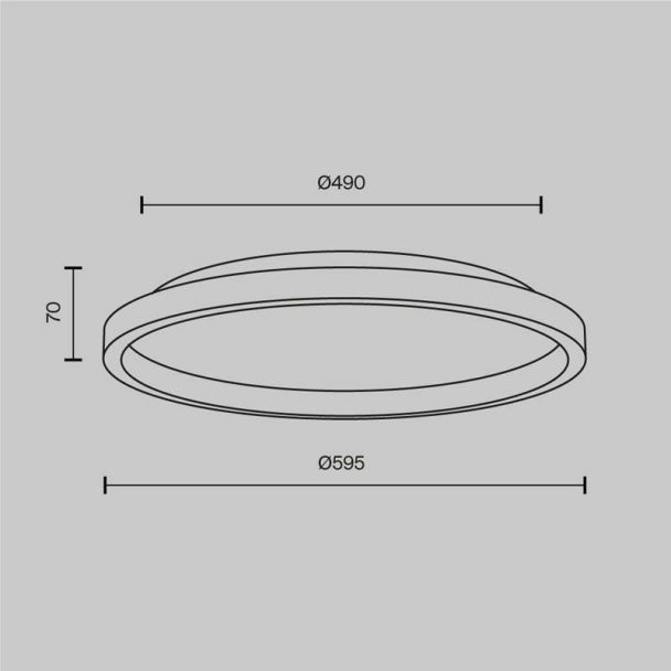 MAYTONI MOD311CL-L40B3K Orign lampa sufitowa
