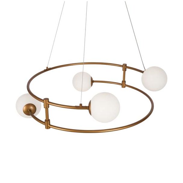 MAYTONI MOD317PL-04G Balance lampa wisząca złoty