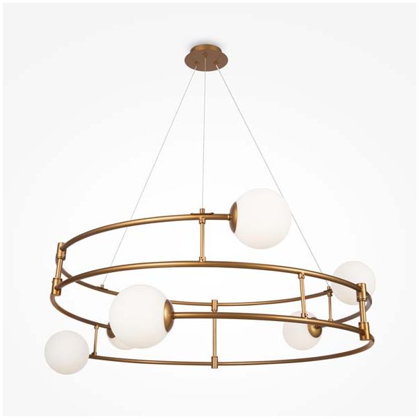 MAYTONI MOD317PL-06G Balance lampa wisząca złoty