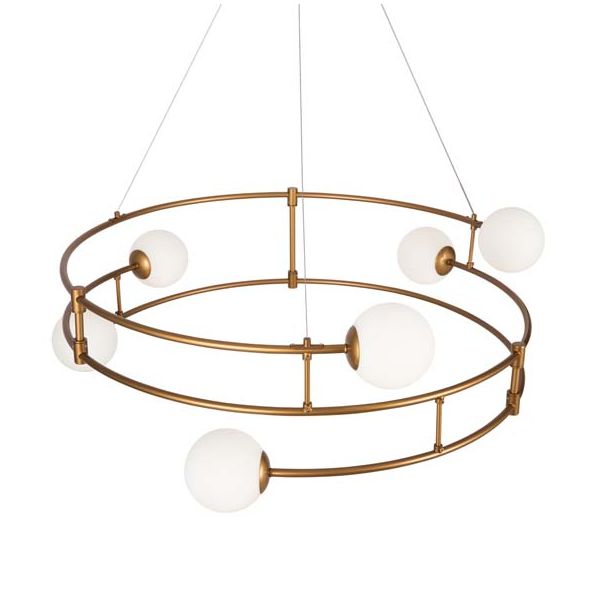 MAYTONI MOD317PL-06G Balance lampa wisząca złoty