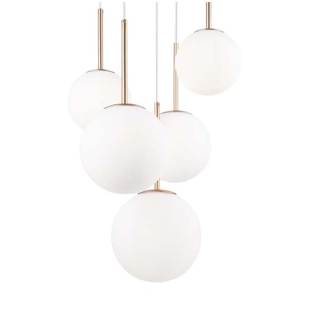 MAYTONI MOD321PL-05G Basic form lampa wisząca złoty