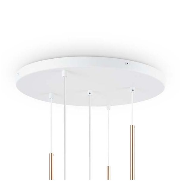 MAYTONI MOD321PL-05G Basic form lampa wisząca złoty