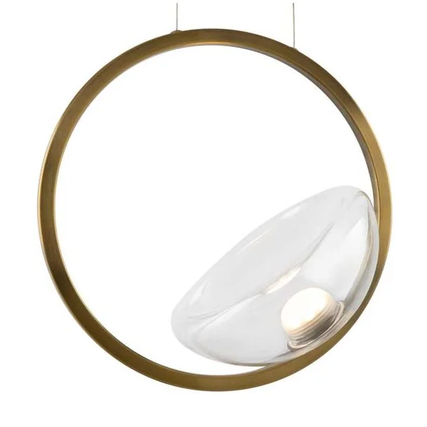 MAYTONI MOD327PL-L5BS3K Lunare lampa wisząca mosiądz