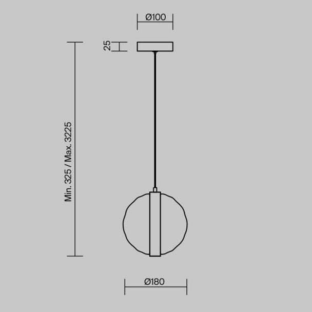 WYPRZEDAŻ MAYTONI MOD379PL-L6B2.7K Misterio lampa wisząca