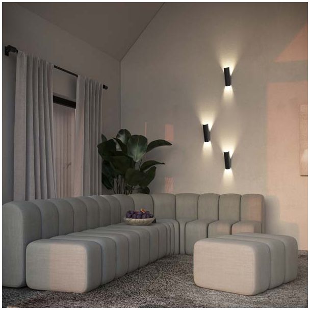 MAYTONI MOD417WL-01B Notta lampa ścienna czarny