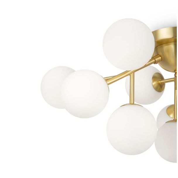 MAYTONI MOD545CL-12BS Dallas lampa sufitowa złoty