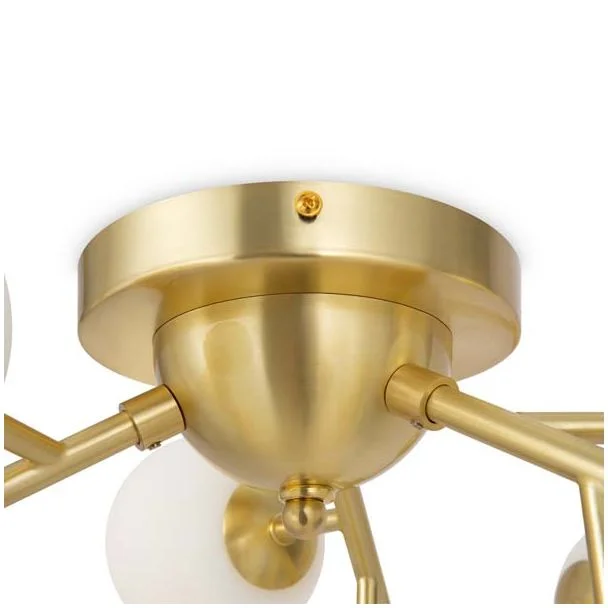 MAYTONI MOD545CL-12BS Dallas lampa sufitowa złoty