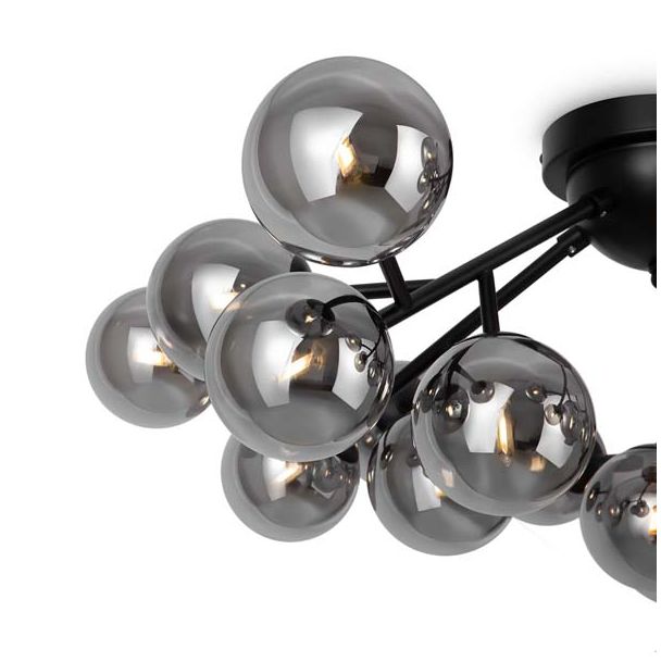 MAYTONI MOD545CL-20B Dallas lampa sufitowa czarny