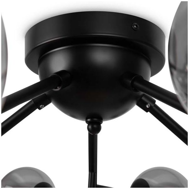 MAYTONI MOD545CL-20B Dallas lampa sufitowa czarny