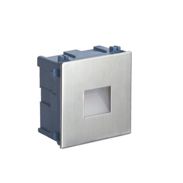 SU-MA Mur Led Inox MR05 Oprawa do zabudowy, schodowa
