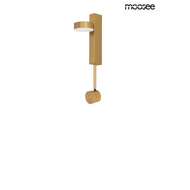 MOOSEE LAMPA ŚCIENNA CLARID GOLD ZŁOTA