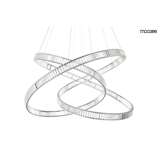 MOOSEE MSE1501100197 lampa wisząca WAVE 130 chrom
