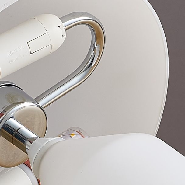 Step into design MT1234-250 Lampa stołowa BELFUGO biała 35 cm