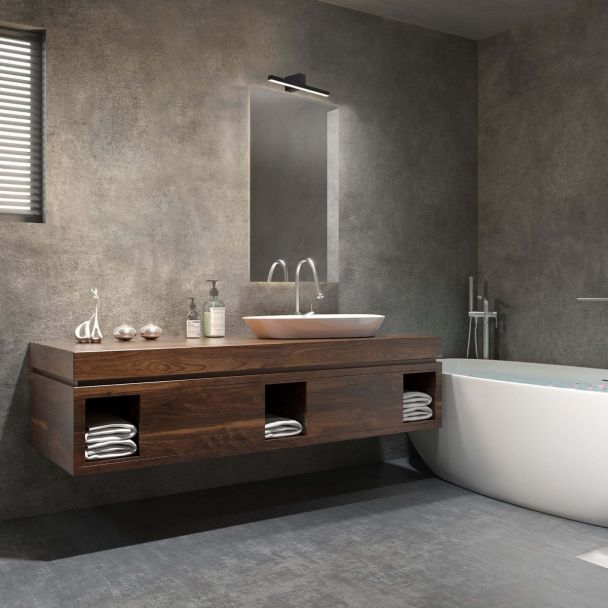 LIGHT PRESTIGE LP-778/1W M BK Nevada kinkiet M czarny IP44