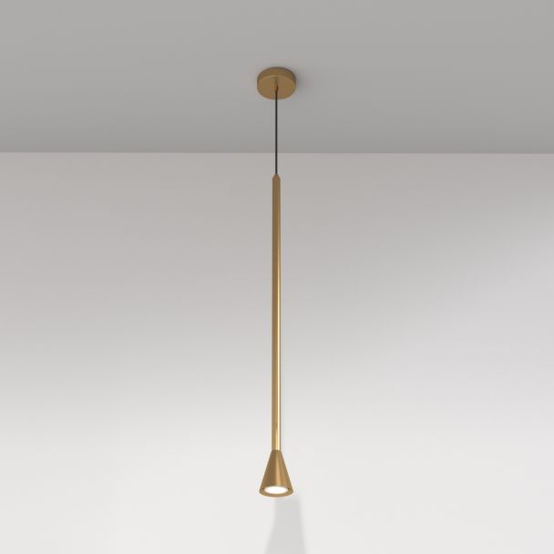 MAYTONI P064PL-01G Arrow lampa wisząca złoty