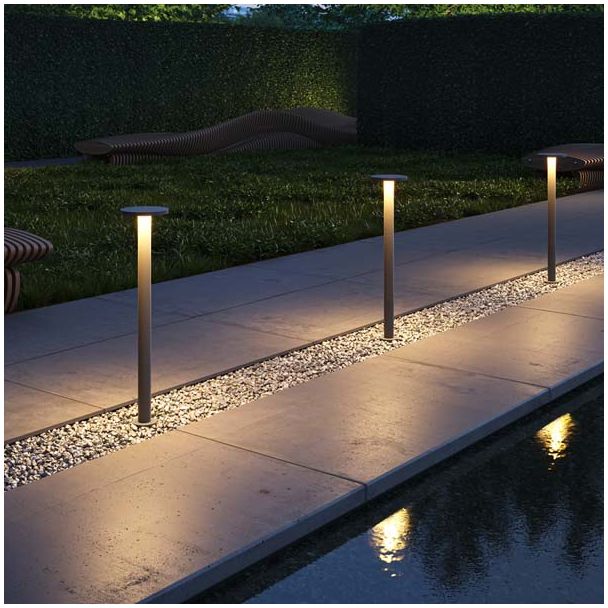 MAYTONI O420FL-L12GF1 Wald Landscape Lighting grafitowy