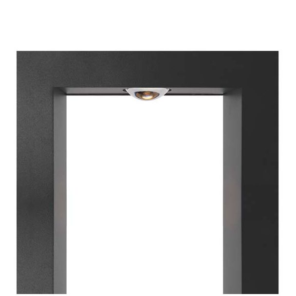 MAYTONI O425FL-L10GF Bonn Landscape Lighting grafitowy