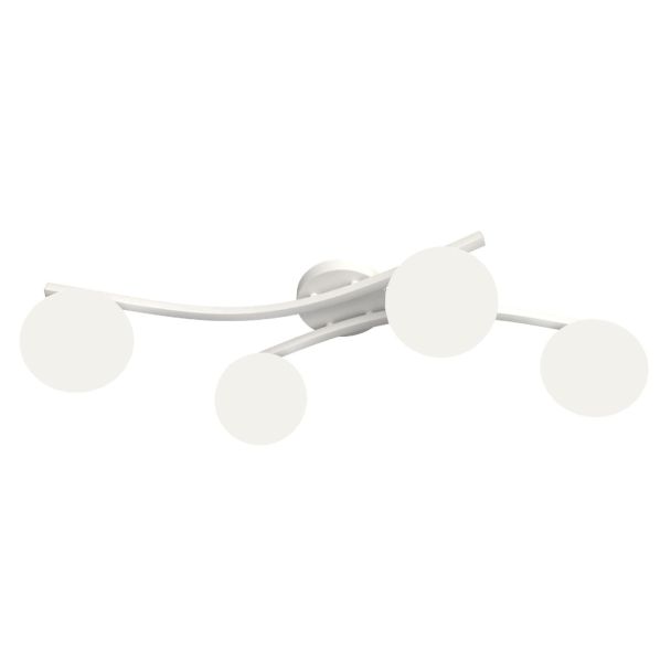 EMIBIG 1392/4 OPUS 4 WH OPAL lampa sufitowa
