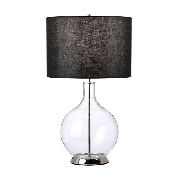 ELSTEAD ORB-CLEAR-PN-BLK Lampa stołowa Orb - 1 PŁ