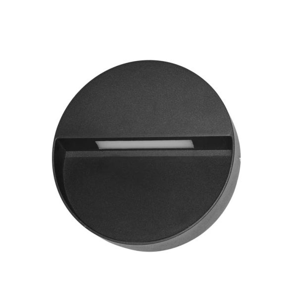 ITALUX OWL-4153-3K Piana 3K lampa zewnętrzna ścienna czarny