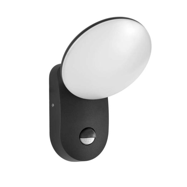 ITALUX OWL-6214-S-4K Monti 4K D-sensor lampa zewnętrzna ścienna czarny