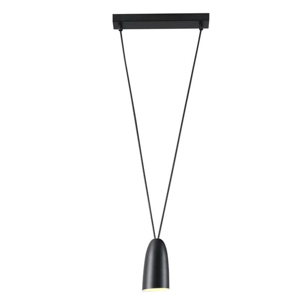 Maxlight Sistema P0400 Lampa Wisząca Czarna