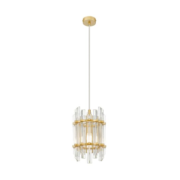 ZUMALINE P0556-01D-V7V7 ALEXANDRIA LAMPA WISZĄCA ZŁOTA/GOLD
