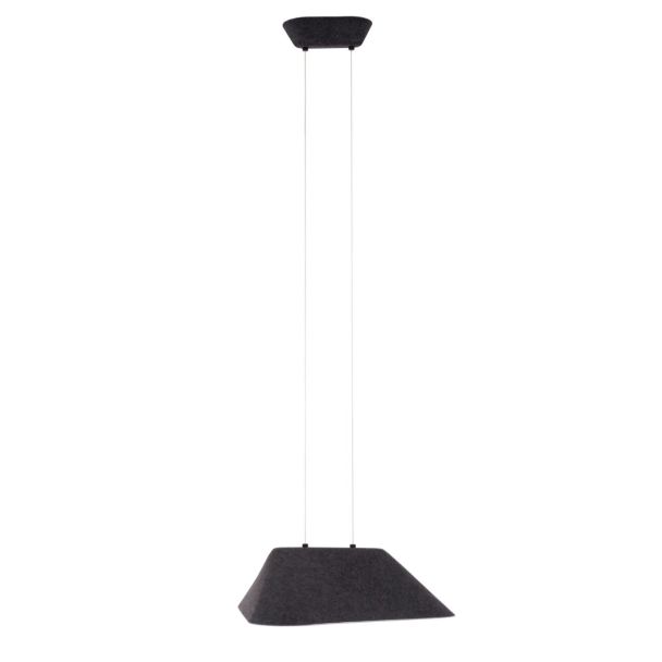 MAXLIGHT P0567 LAMPA WISZACA CARBON BLACK&GREY
