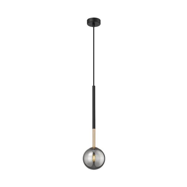 ZUMALINE P0574-01F-SDFZ ARCTURUS LAMPA WISZĄCA CZARNO-ZŁOTA/BLACK-GOLD