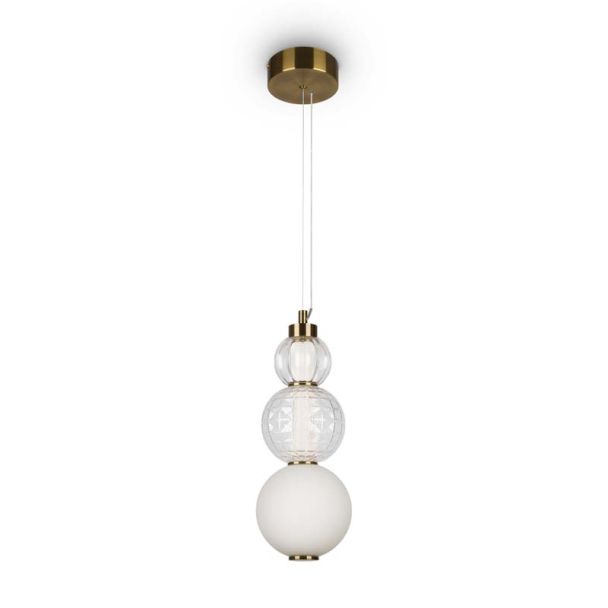 MAYTONI P069PL-L16G3K Collar lampa wisząca złoty