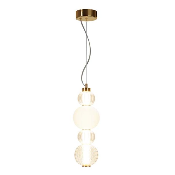 MAYTONI P069PL-L17G3K Collar lampa wisząca złoty