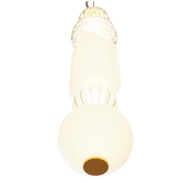 MAYTONI P069PL-L35G3K1 Collar lampa wisząca złoty