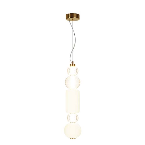 MAYTONI P069PL-L35G3K1 Collar lampa wisząca złoty