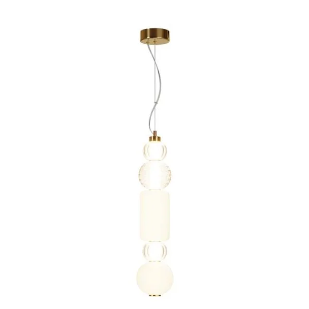 MAYTONI P069PL-L35G3K1 Collar lampa wisząca złoty