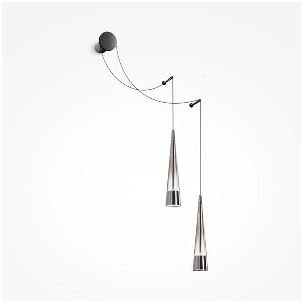 MAYTONI P090WL-L24CH3K Sintesi lampa ścienna chrom