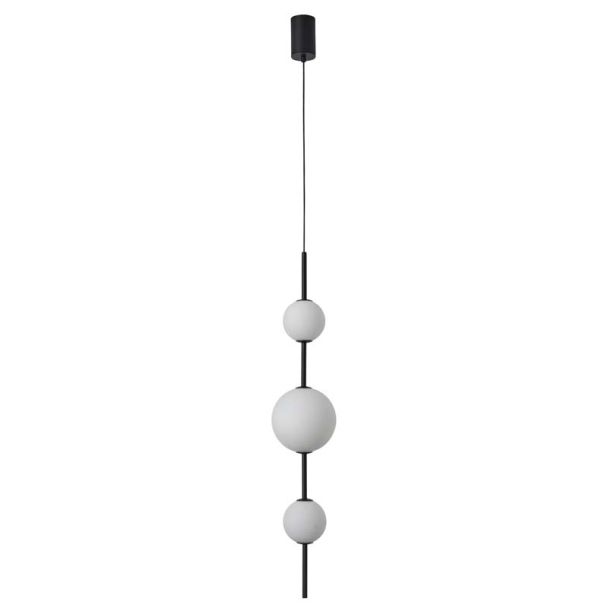 YASKR Lampa Wisząca Bolti IP44 LED czarna PL0109-3