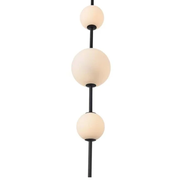 YASKR Lampa Wisząca Bolti IP44 LED czarna PL0109-3