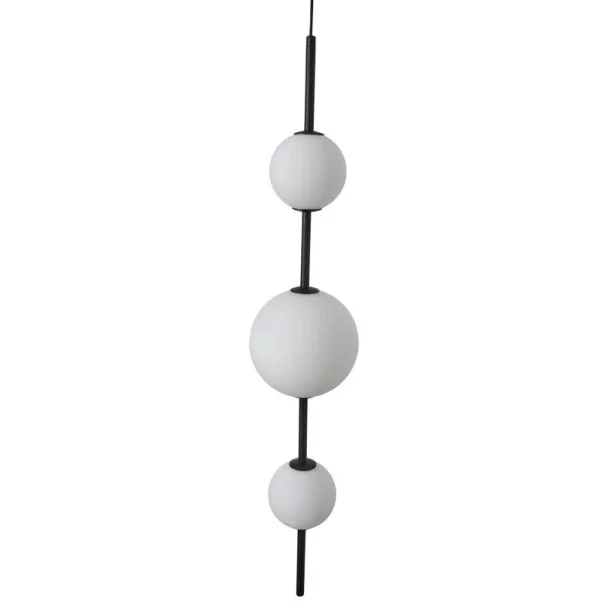 YASKR Lampa Wisząca Bolti IP44 LED czarna PL0109-3
