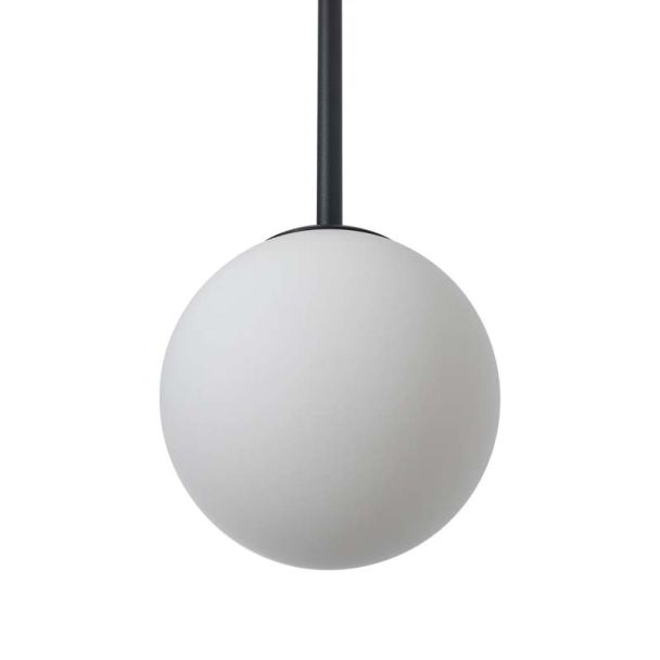 YASKR Lampa Wisząca Bolti 1xE14 czarna PL0112-BK