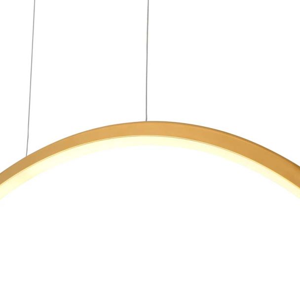 YASKR Lampa Wisząca Loop S 1xLED złota IP44 PL0119-65-GD