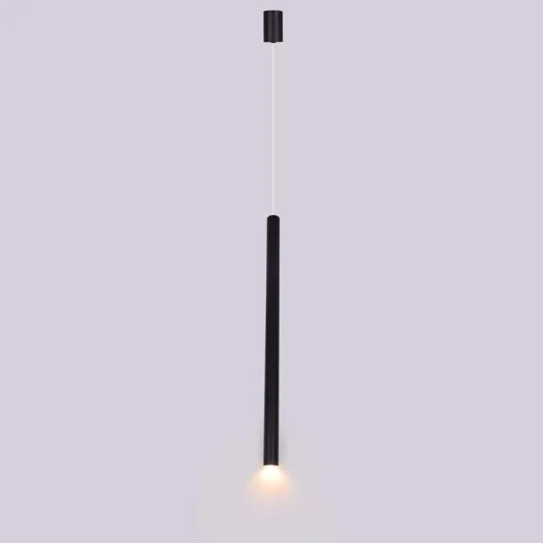 YASKR Lampa Wisząca Elin 1xLED czarna IP44 PL0123-BK