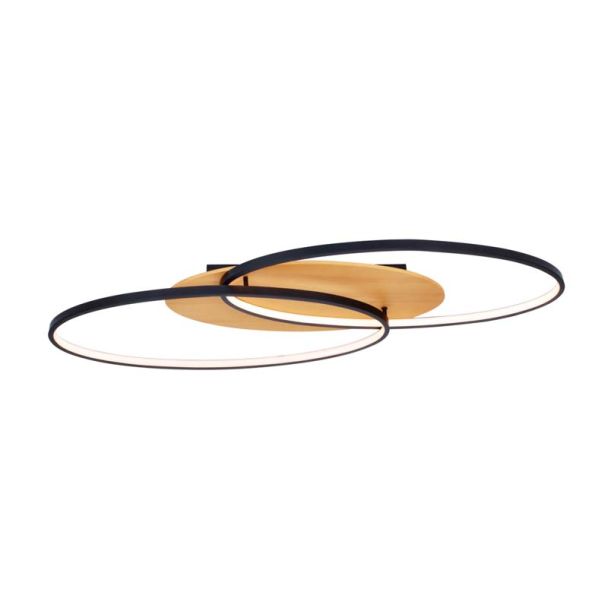 ITALUX PLF-93439-24W-WO Poraso plafon czarny