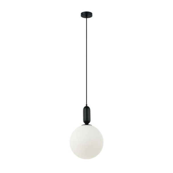 ITALUX PND-02340-1L-BK Aldeva lampa wisząca czarny