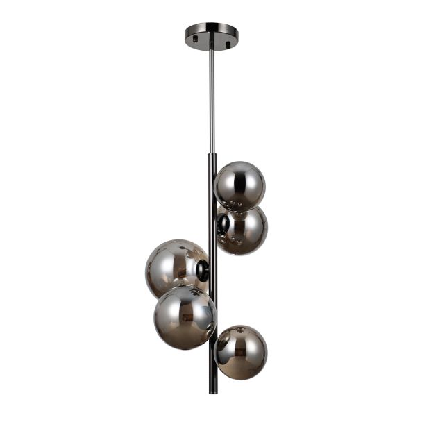 ITALUX PND-406007-V5A-BCR lampa wisząca czarny