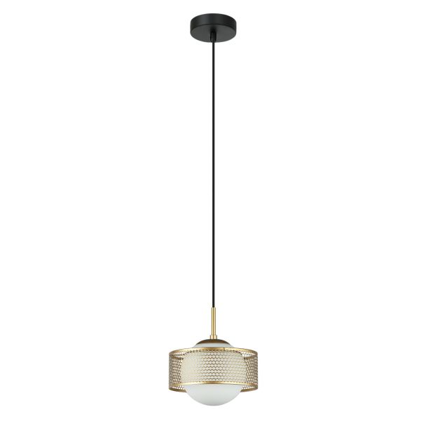 ITALUX PND-55456-1M-GD lampa wisząca złoty