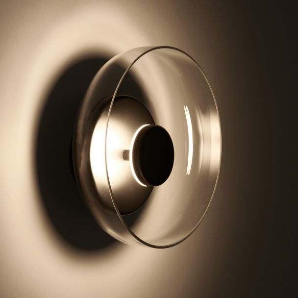 STEP INTO DESIGN ST-1331-W black Lampa ścienna DISCO 23 cm
