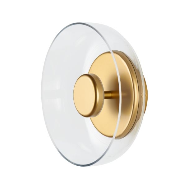 STEP INTO DESIGN ST-1331-W gold Lampa ścienna DISCO LED złota 23 cm