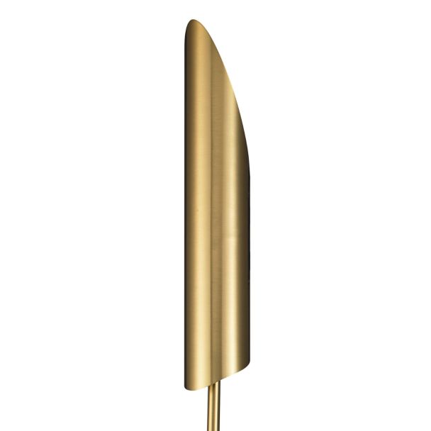 STEP INTO DESIGN ST-F086 LAMPA ŚCIENNA MIKA-1 BIAŁO ZŁOTA 70 CM