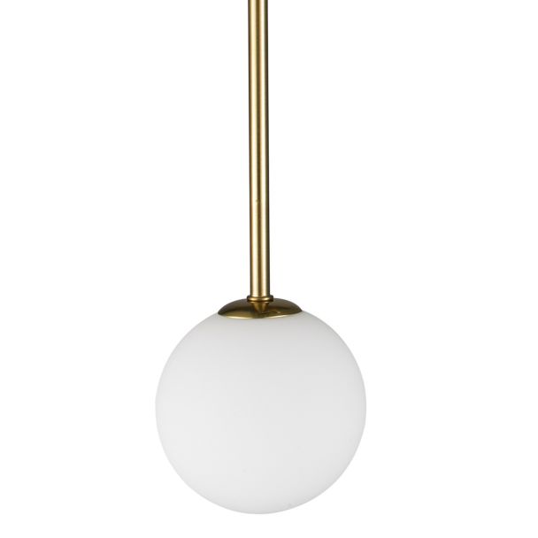 STEP INTO DESIGN ST-F086 LAMPA ŚCIENNA MIKA-1 BIAŁO ZŁOTA 70 CM